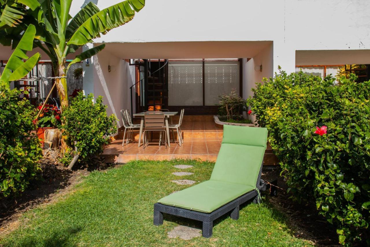 Flatguest Pr Beach - Terrace + Garden + 24H Mogán Exteriör bild